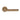 M Marcus - Manital - Hey Riga Door Handles on Rose - Pair; #finish_antique-brass
