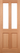 LPD Doors - Malton External Door in hardwood with two unglazed panels and raised panels.; #finish_unfinished-hardwood