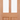 LPD Doors - Richmond external door with two raised panels and two unglazed panels in hardwood finish.; #finish_unfinished-hardwood