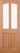 LPD Doors - Richmond external door with two raised panels and two unglazed panels in hardwood finish.; #finish_unfinished-hardwood