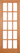 LPD Doors - SA External Door with 15 rectangular unglazed panels in hardwood finish.; #finish_unfinished-hardwood
