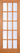 LPD Doors - SA External Door with fifteen clear double-glazed windows in rich hardwood timber; #finish_unfinished-hardwood