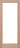 LPD Doors - Pattern 10 external door with large unglazed panel, crafted from Hemlock.; #finish_unfinished-hemlock
