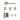 Deanta - Deanta - Ithaca Complete Door Pack - Bathroom Door - 4" Hinges; #finish_satin-nickel