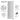 Antigua Bi-fold Internal Door; #finish_primed-white