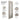 Alabama Glazed Internal Door; #finish_pre-finished-light-grey