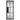 Civic Reeded Glazed Internal Door; #finish_pre-finished-black