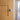 Frelan Hardware - Jedo Glass Mortice Door Knobs - Pumpkin - Pair; #finish_satin-nickel