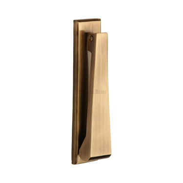 M Marcus - Heritage Brass - Brass Door Knocker; #finish_antique-brass