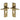 M Marcus - Heritage Brass - Kendal Door Handles - Euro Lock - Pair; #finish_antique-brass