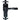 M Marcus - Carlisle Brass - Barley Twist Gothic Door Handles on Backplate - Latch - Pair; #finish_black-antique