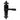 M Marcus - Carlisle Brass - Barley Twist Gothic Door Handles on Backplate - Bathroom - Pair; #finish_black-antique