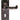 M Marcus - Carlisle Brass - Traditional Door Handles on Backplate - Lock - Pair; #finish_black-antique