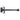 M Marcus - Carlisle Brass - Sword Hinge - 348mm - Single; #finish_black-antique
