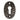 M Marcus - Carlisle Brass - Decorative Escutcheons - 52mm dia. - Oval - Single; #finish_black-antique