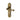 M Marcus - Heritage Brass - Luna Door Handles - Lock - Pair; #finish_antique-brass