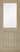 LPD Doors - Light grey Belize internal door with large frosted glazed panel and five vertical grooves.; #finish_pre-finished-light-grey