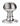 M Marcus - Carlisle Brass - Queen Anne Rim Door Knobs - Pair; #finish_polished-chrome