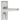 M Marcus - Carlisle Brass - Victorian Door Handles on Backplate - Privacy - Pair; #finish_satin-chrome
