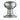 M Marcus - Carlisle Brass - Mushroom Mortice Door Knobs - Face Fix - Unsprung - Pair; #finish_satin-chrome