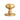 M Marcus - Carlisle Brass - Mushroom Mortice Door Knobs - Face Fix - Pair; #finish_polished-brass