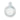M Marcus - Carlisle Brass - Covered Escutcheon - 31mm dia. - Single; #finish_satin-chrome