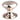 M Marcus - Carlisle Brass - Victorian Cupboard Knob - 25mm; #finish_polished-nickel
