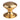 M Marcus - Carlisle Brass - Victorian Cupboard Knob - 50mm; #finish_polished-brass