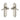 M Marcus - Heritage Brass - Verona Door Handles - Short Plate - Latch - Pair; #finish_satin-nickel