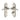 M Marcus - Heritage Brass - Verona Door Handles - Short Plate - Bathroom - Pair; #finish_satin-nickel
