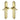 M Marcus - Heritage Brass - Verona Door Handles - Lock - Pair; #finish_polished-brass