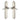 M Marcus - Heritage Brass - Verona Door Handles - Lock - Pair; #finish_satin-nickel