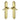 M Marcus - Heritage Brass - Verona Door Handles - Latch - Pair; #finish_polished-brass