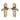 M Marcus - Heritage Brass - Lisboa Door Handles - Lock - Pair; #finish_jupiter-split-finish