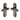 M Marcus - Heritage Brass - Lisboa Door Handles - Latch - Pair; #finish_matt-bronze