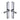 M Marcus - Heritage Brass - Colonial Multi-Point Door Handle - Left Hand - Pair; #finish_polished-chrome