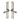 M Marcus - Heritage Brass - Colonial Multi-Point Door Handle - Left Hand - Pair; #finish_satin-nickel