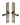 M Marcus - Heritage Brass - Colonial Multi-Point Door Handle - Right Hand - Pair; #finish_antique-brass
