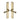 M Marcus - Heritage Brass - Colonial Multi-Point Door Handle - Right Hand - Pair; #finish_satin-brass