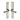 M Marcus - Heritage Brass - Colonial Multi-Point Door Handle - Right Hand - Pair; #finish_satin-nickel