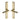 M Marcus - Heritage Brass - Bauhaus Multi-Point Door Handle - Left Hand - Pair; #finish_satin-brass
