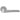 M Marcus - Manital - Master Door Handles on Rose - Pair; #finish_satin-chrome