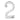 M Marcus - Carlisle Brass - Roman Style Numerals - 2; #finish_polished-chrome