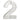 M Marcus - Eurospec - Bold Type Numerals - 2; #finish_satin-stainless-steel