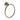 M Marcus - M.Marcus Architectural Hardware - Oxford Wall Mounted Towel Ring; #finish_antique-bronze