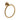M Marcus - M.Marcus Architectural Hardware - Oxford Wall Mounted Towel Ring; #finish_satin-brass