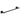 M Marcus - M.Marcus Architectural Hardware - Oxford Towel Rail - 45cm; #finish_matt-black