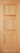 LPD Doors - Amsterdam Internal Door in pre-finished oak with three decorative panels; #finish_pre-finished-oak