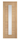 LPD Doors - Carini Internal Door with clear glazing and raised mouldings in unfinished oak.; #finish_unfinished-oak