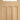 LPD Doors - Unfinished oak internal door with frosted glass panel and three rectangular inset panels.; #finish_unfinished-oak
